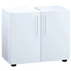 VCM Holz Waschbeckenunterschrank Flandu ll Weiß