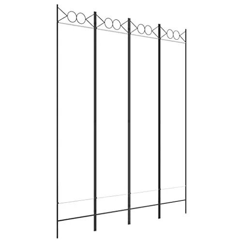 vidaXL Paravent 4-TLG. Raumtrenner - Paravent & Raumteiler, ideal zur Schaffung von Privatsphäre und zur stilvollen Raumtrennung in Wohnzimmer oder Schlafzimmer.