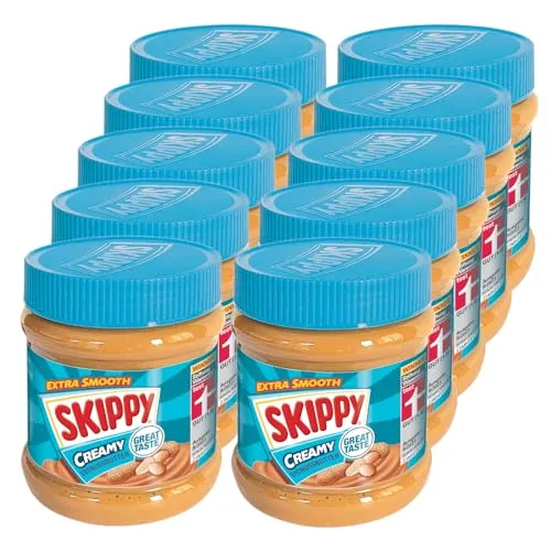 SKIPPY 10x 340g Erdnussbutter 