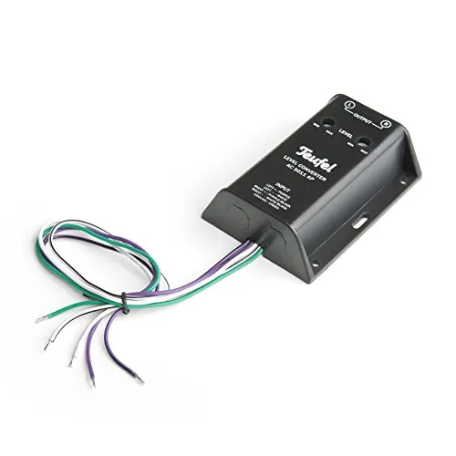Teufel Level Converter AC 5011 AP Spannungswandler | Konvertiert Lautsprecher-Hochpegel-Signale in das Cinch-Format