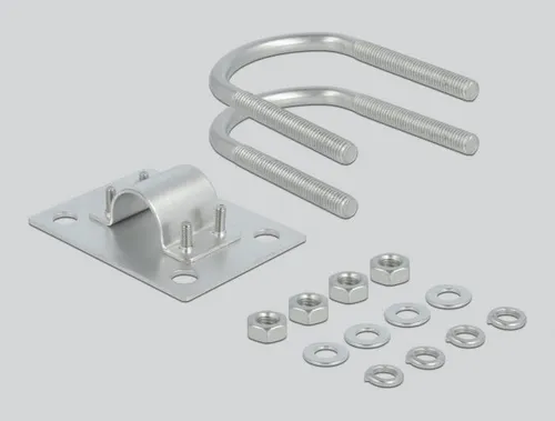 Delock Antenne für Radio - 2 dBi, ungerichtet - WLAN-Zubehör mit Wandmontage und Stangenbefestigung, ideal für Innen- und Außenbereiche.