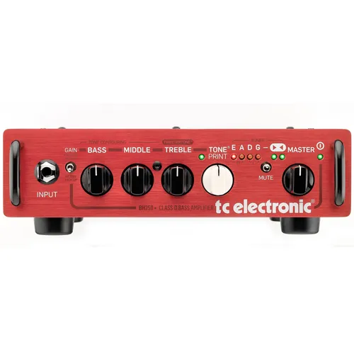TC Electronic BH250 Vorverstärker für Gitarre - Kompakter Bass-Topteil mit TonePrint-Technologie für individuelle Effekte, extrem leicht (1,8 kg) und integrierten Tuner – ideal für mobile Bassisten!