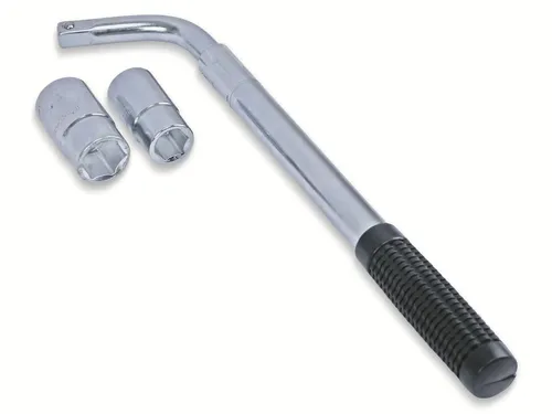 DUNLOP Teleskop-Radmutternschlüssel 8711252417899 - Kreuzschlüssel, bis 530 mm ausziehbar für müheloses Lösen und Festziehen von Radschrauben, ideal auch für Personen mit weniger Kraft.