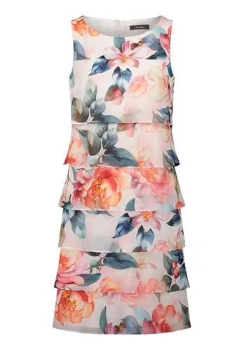 Vera Mont Damen 0378/4800 Cocktailkleid, Rosé/Red, 42 in pink von Vera Mont