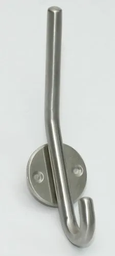 Haken Handtuchhaken Kleiderhaken Garderobenhaken Edelstahl gebürstet rostfrei 155 x 42 x 40mm
