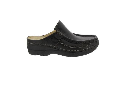 Wolky Schnürschuh 6202-700 - Pantoletten aus hochwertigem Glattleder mit Wechselfußbett für individuellen Tragekomfort, ideal für den täglichen Gebrauch.