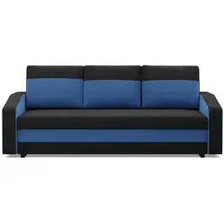 Sofa, Mehrfarbig, Textil, 3-Sitzer, 220x92x92 cm, Wohnzimmer, Sofas & Couches, Sofas, 3-Sitzer Sofas