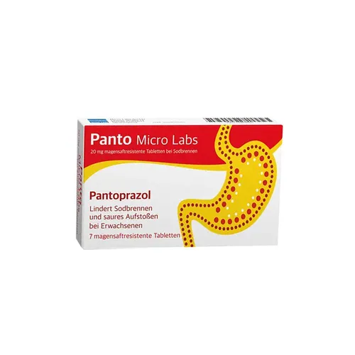 Panto Micro Labs 20 mg Tmr gegen Sodbrennen