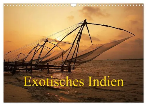 Martin Rauchenwald | Exotisches Indien - Wandkalender 2026 - Erleben Sie Indien in Kultur und Landschaft mit diesem hochwertigen Wandkalender. Ideal für Reisefans und Kunstliebhaber, bietet er beeindruckende Fotografien auf 14 Seiten im DIN A3 Format.