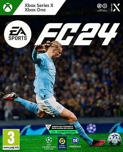 Electronic Arts FC 24 für Xbox One / Series X - Fussballspiel mit PEGI 3, ideal für alle Altersgruppen und bietet packende Multiplayer-Action für Freunde und Familie.