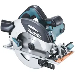 Makita Handkreissäge HS7101J1 - 1400 W, Schnitttiefe bis 67 mm, mit elektronischer Motorbremse und leuchtstarker Doppel-LED für präzises Arbeiten