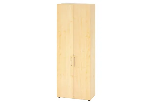 Bümö Smart Aktenschrank - 6 Ordnerhöhen, Ahorn - Stabiler Aktenschrank von bümö mit Höhenjustierung für sicheren Stand. Ideal für die Aufbewahrung von Aktenordnern, schnell montierbar dank Threespine-Klicksystem.