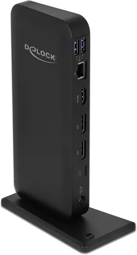 DeLock USB C Dockingstation 4K HDMI/DP 1.4 - Weiteres Notebook-Zubehör mit Multidisplay-Funktionalität und 4K Unterstützung für ein beeindruckendes visuelles Erlebnis.