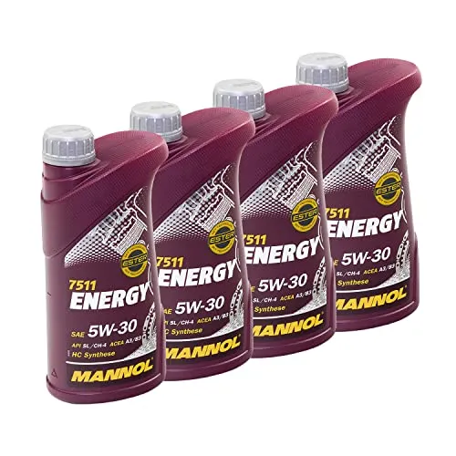 Motoröl MANNOL 5W-30 Energy API SN/CH-4 4 X 1 Liter