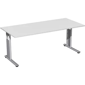 Produktbild Geramöbel Schreibtisch Flex S-618146-LS, lichtgrau 180 cm