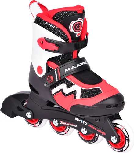 Micro Inlineskates micro Majority rot|schwarz 31-34