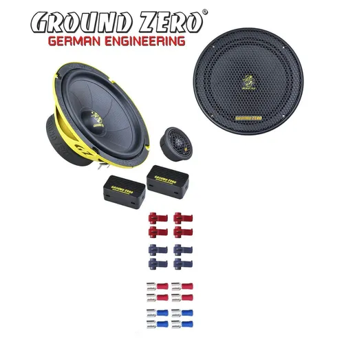 Ground Zero Auto SPL Lautsprecher System 16,5cm für Mazda 6 Türen vorne