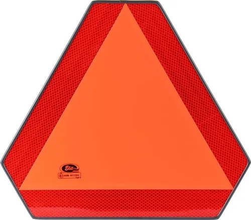 Langsamfahrendes Fahrzeug Aluminium Warntafel Traktor Dreieck 36x41 cm