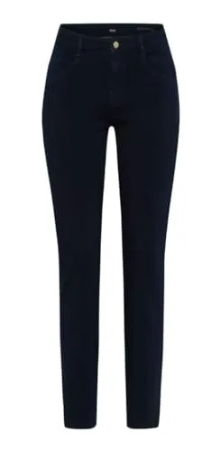 Brax Damen Style Shakira Free to Move Jeans, Clean Blue Black - Jeans in Superschlanke Silhouette, gefertigt aus hochwertigem Lyocell für besten Tragekomfort und hohe Elastizität – ideal für aktive Frauen.