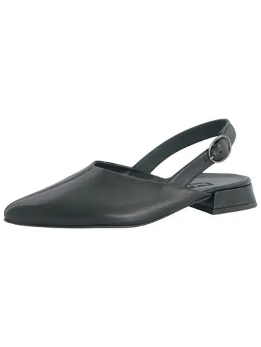 Paul Green Slingpumps aus Glattleder für Damen - Elegante Sling-Sandaletten von Paul Green in Schwarz. Hochwertiges Glattleder, spitz zulaufende Vorderkappe und verstellbares Riemchen. Ideal für feminine Sommer-Outfits mit angenehmem Tragekomfort dank Blockabsatz.