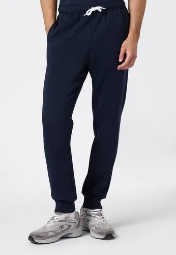 Champion Legacy-Hose für Herren, blau, S - Robuste Herren-Hose mit Tunnelzugbund und Champion Grafiklogo. Ideal für sportliche Aktivitäten und den Alltag.