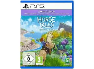 Microids Horse Tales: Rette Emerald Valley - Spiele für PlayStation 5 - Erlebe ein fesselndes Pferde-Abenteuer in der wunderschönen Landschaft von Emerald Valley und entdecke ihre Geheimnisse!