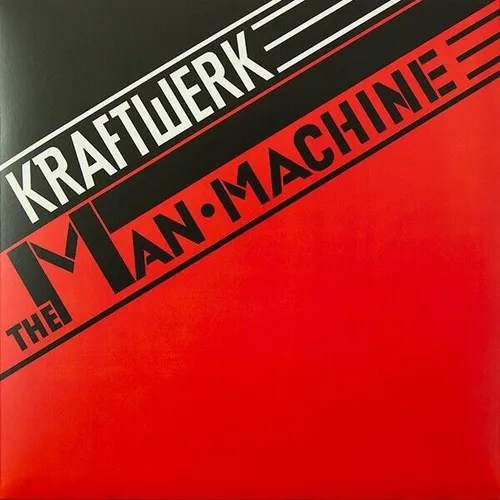 Kraftwerk - The Man Machine LP/Vinyl - Schallplatte von Kraftwerk, ein Meilenstein der elektronischen Musik mit zeitlosem Sound und innovativen Klängen.