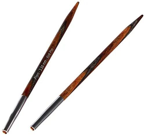 Prym 223371 Rundstricknadelspitzen NATURAL kurz 8,7 cm 3,50 mm