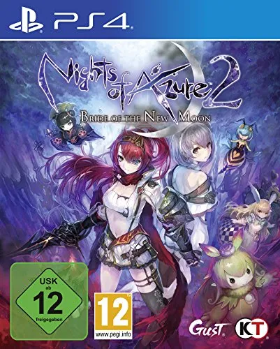 Nights of Azure 2: Bride of The New Moon [PS4] - J-RPG mit Anime-Optik, erlebe eine fesselnde Geschichte und meistere herausfordernde Kämpfe mit einzigartigen Begleitern, die dir ans Herz wachsen.