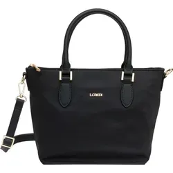 L. CREDI Alena Handtasche - Elegante Handtasche mit abnehmbarem Schulterriemen und goldfarbenen Details, ideal für modebewusste Frauen. Geräumiges Hauptfach mit praktischen Fächern.