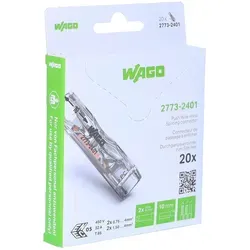 Wago 2773-2401 Durchgangsverbinder zum Stecken