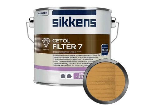 Sikkens Cetol Filter 7 - Hochwertige Lasur in Esche 996 - Lasuren für Holzschutz, UV-beständig und wetterfest, ideal für langlebige Holzoberflächen.