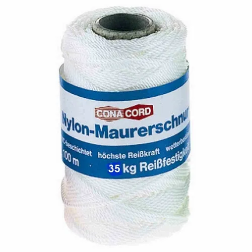 Maurerschnur 100m Pflasterschnur Verlegeschnur Lotschnur Maurer Schnur Werkzeug