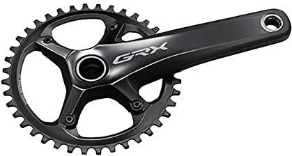 Shimano GRX FC-RX810 Kurbelgarnitur 172.50 mm - Veloantrieb, hochwertige Velokurbel mit optimierter Kraftübertragung für gravel bikes und anspruchsvolle Touren.