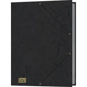 Gummizugmappe 35x25cm schwarz RNK 4616-9