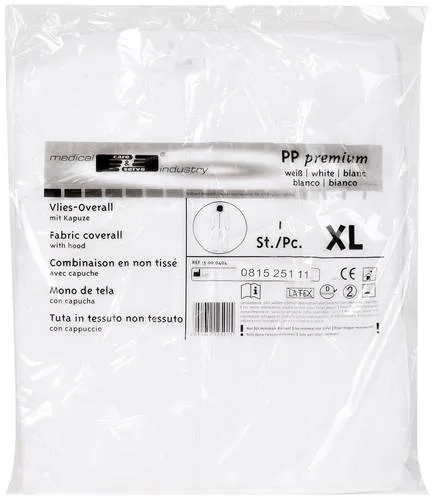 Söhngen 1005076 Einmal-Schutzoverall XL Kleider-Größe: XL Weiß