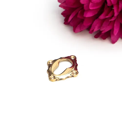 Schlüsselrosette für Haustüren(einzeln) in gold von Antikas