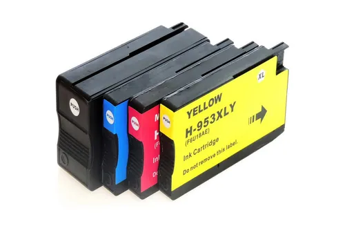 Tonerkartusche D&C HP 953XL Tintenpatronen-Set für OfficeJet Pro 7700 Series - 4er, (Kompatibel für HP OfficeJet Pro 7700 Series 953XL, 3HZ52AE), 8740