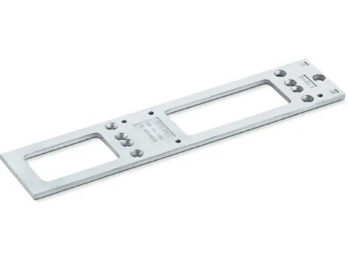 GEZE 49185 Montageplatte passend für TS 4000 / 5000 silber für Brandschutztüren