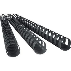 Fellowes Binderücken für Plastikbindung - 28 mm Durchmesser, 21 Ringe, Packung mit 50 Stück, ideal für professionelle A4 Dokumente und langlebige Bindungen