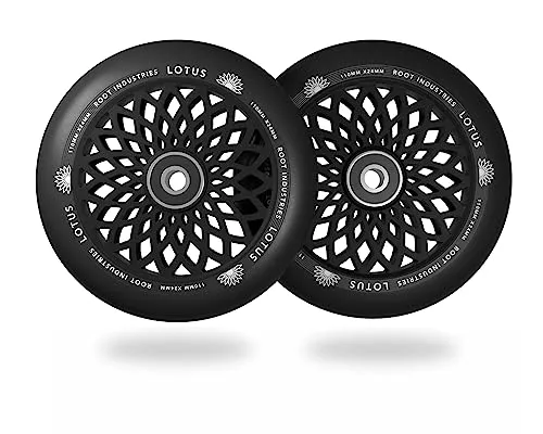 Root Industries Lotus Stunt-Scooter Rolle 110mm Roller Wheels Schwarz 2 x