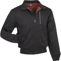 Brandit Lord Canterbury Winter Jacket - Schwarz, Größe M - Funktionsjacke mit warmer Winterfütterung und robustem Mischgewebe, ideal für kalte Tage. Komfortable Rippbündchen und praktische Taschen für höchsten Tragekomfort.