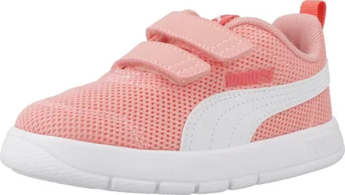 PUMA COURTFLEX V3 MESH INF Sneaker für Kinder in Rosa - Wanderschuhe für Kinder, leicht und bequem mit Klettverschluss für einfaches An- und Ausziehen. Ideal für aktive Abenteuer im Freien!