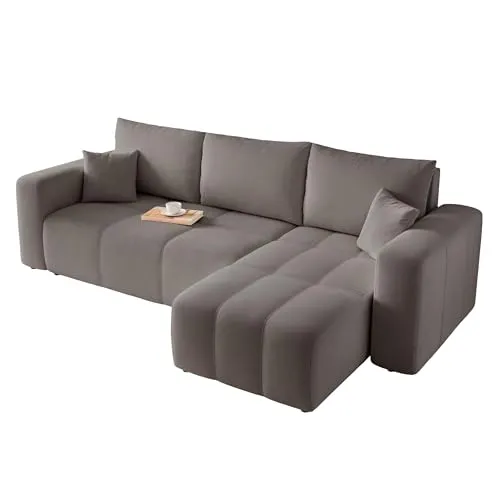 GREKPOL Sofa mit Schlaffunktion 145x248