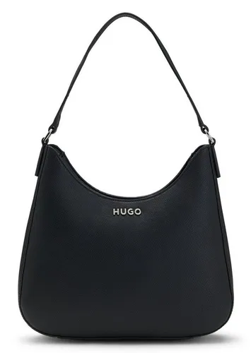 Hugo Chris Schultertasche 37 cm schwarz - Elegante Handtasche in Schwarz, ideal für den Alltag mit stilvollem Design und praktischen Fächern für optimale Organisation.