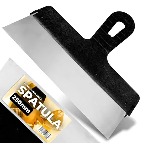 Spachtel 250 mm Malerspachtel Flächenspachtel Fassadenrakel Flächenrakel Fassadenspachtel Mauer Wand Stuckateur Gipser Stoßspachtel Mauerspachtel Spachtelmesser Dekorspachtel