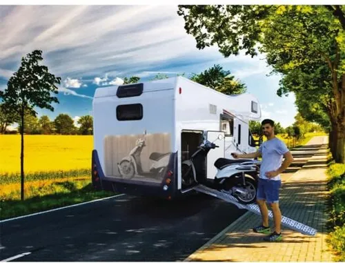 Pollicino Verladehilfe für Roller/Motorräder elektrisch, rechts, 200cm