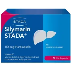 Silymarin Stada 156 Mg Hartkapseln - Pflanzliches Arzneimittel zur Unterstützung der Leberfunktion bei chronischen Erkrankungen, schützt und regt die Neubildung von Leberzellen an.