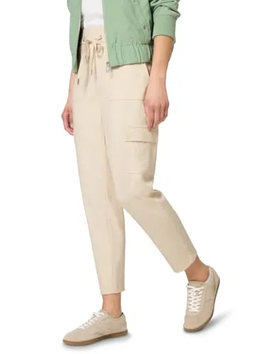 Street One Slim Leg Hose im Cargo-Look Smoke beige 36