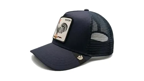 Goorin Bros. Rooster Trucker Cap - Stylische Trucker Cap von Goorin Bros. mit bedruckter Innenseite. Hochwertiges Material und verstellbarer Verschluss für optimalen Tragekomfort. Ideal für jeden Tag und ein echtes Statement-Accessoire.